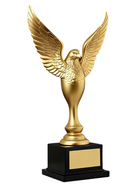个人荣誉奖杯摆件定制订做公司年会高端大气上档次优秀员工礼品