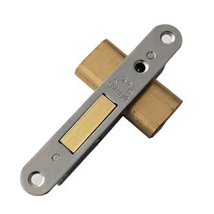 大队长使你佳牌554型平开门移门铝合金门锁 shinijia纯铜双头55mm
