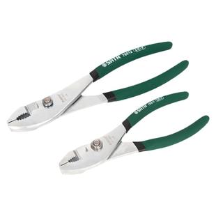 世达鲤鱼钳多功能汽修夹钳工具钢丝老虎钳核桃钳工业级鱼尾鱼口钳