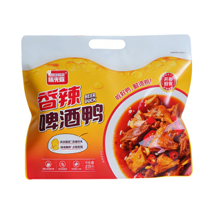 陈先森香辣啤酒鸭开袋即食独立小包装酱卤味鸭肉食品解馋的小零食