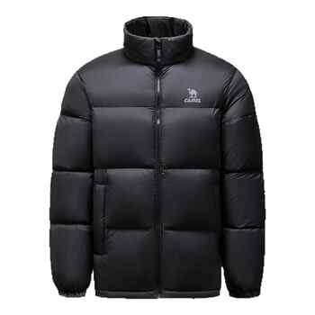 火炉骆驼女鸭绒加厚防风立领保暖面包服外套券后304元包邮