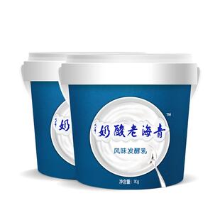 【详情页下单】小西牛老味酸奶1kg*2桶