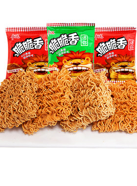 幸运脆脆香干脆面方便面牛排味办公室下午茶解馋零食休闲小吃食品