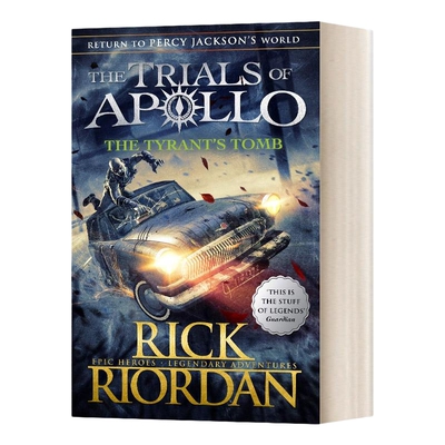 英文原版小说 The Tyrant’s Tomb 阿波罗的审判4 暴君的陵墓 The Trials of Apollo Book 4 英文版 进口英语原版书籍