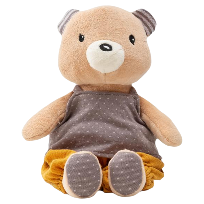 CUDDLE CORNER有机棉小熊婴幼儿安抚玩偶宝宝陪抱睡觉可入口玩具