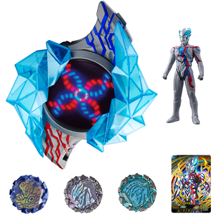 现货正版万代奥特曼变身器DX布莱泽手镯手环辉石套装发声模型玩具