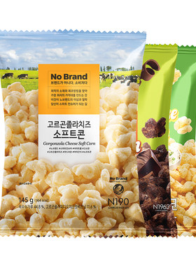 nobrand巧克力玉米卷韩国进口