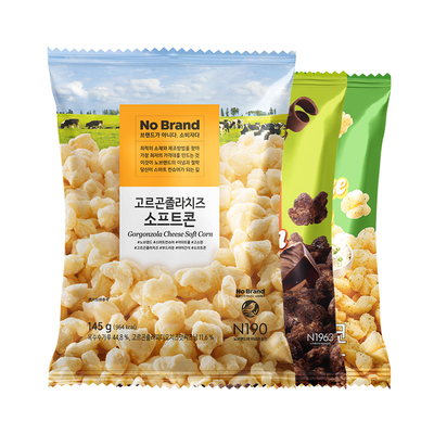 nobrand巧克力玉米卷韩国进口