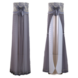 空调防尘罩2025新款立式通用圆形客厅圆柱柜机简约空调罩套高档