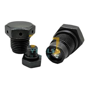 68破碎锤配件140炮头氮气阀100排气阀75截止阀充气阀堵头螺丝大全