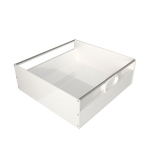 加高收纳托盘柜内改造自制抽屉带轨道滑轨工具抽拉篮储物盒环保PP