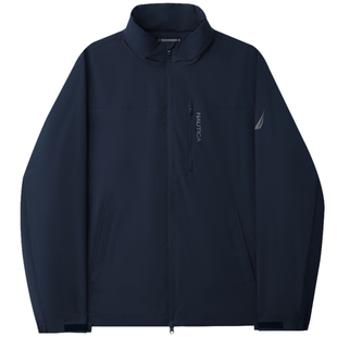 【防泼水】NAUTICA/诺帝卡男装春季宽松舒适隐藏帽夹克JO5304
