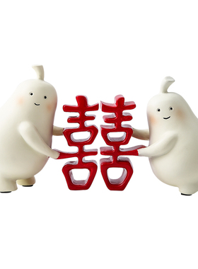 新婚礼物情人节表白创意摆件订婚求婚送女友送闺蜜伴手礼结婚礼品