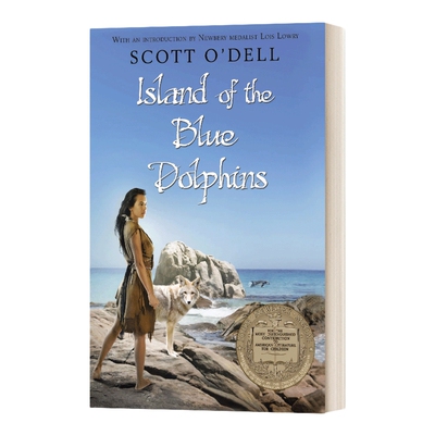 英文原版 Island of the Blue Dolphins 蓝色的海豚岛 纽伯瑞奖 英文版 进口英语原版书籍儿童全英语书