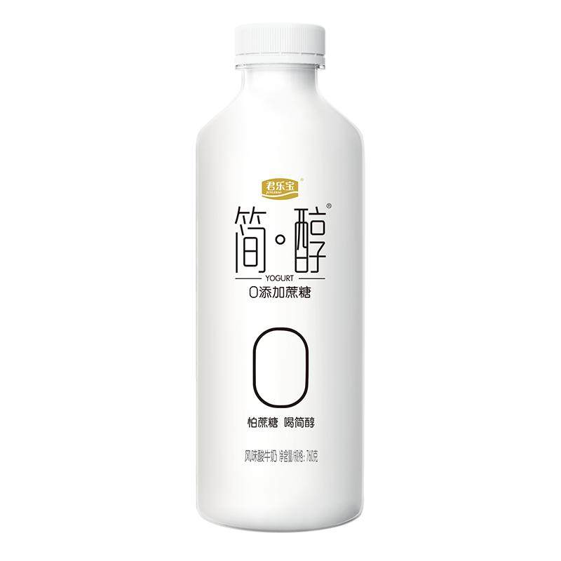 君乐宝0添加蔗糖酸奶简醇