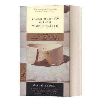 英文原版 In Search of Lost Time Volume VI Time Regained 追忆似水年华 卷六 英文版 进口英语原版书籍外文小说