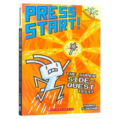 方块兔6 英文原版 The Super Side-Quest Test! Press Start! #6 学乐大树系列 英文版 进口英语书籍儿童外文书
