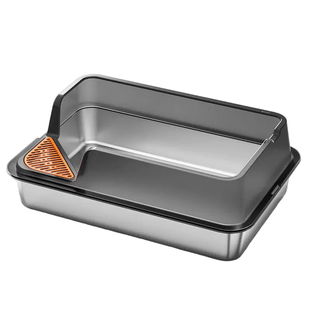 猫砂盆超大号防外溅巨无霸封闭式猫砂盆特大防带出半封闭猫厕所