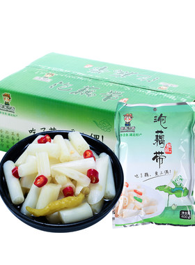 洪湖泡椒藕带整箱20包湖北特产