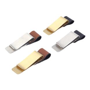 创意文具旅行笔记本配件笔夹金属 手帐本笔夹子活页记事本票据夹