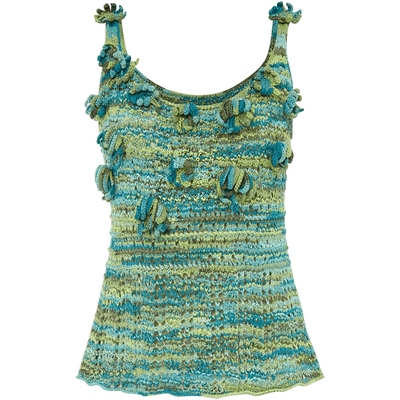 PORTSPURE立体绣花吊带背心