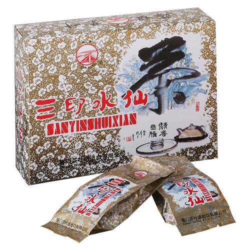 中茶海堤XT816三印水仙 乌龙茶足火浓香16个独立小泡 200g/盒厦门