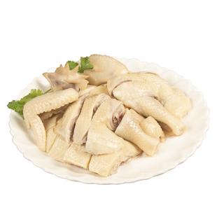 【顺丰冷运】白切鸡整只白斩鸡广东特产广式真空即食送蘸料调料