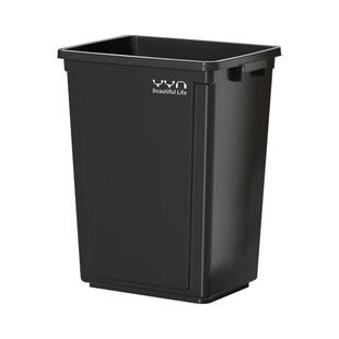 垃圾桶家用2024新款大容量厨房方形40商用超大号卫生间垃圾篓无盖