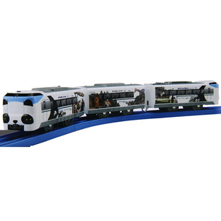 TOMY多美卡普乐路路电动高铁轨道火车套装新干线动车轻轨港铁电车