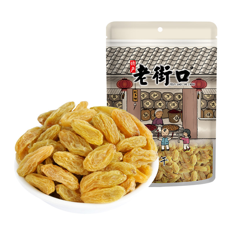 老街口新疆特产树上黄葡萄干零食