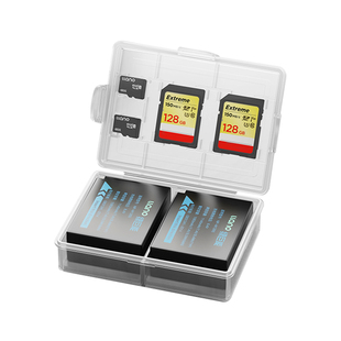 富士NP-W126s相机电池收纳盒适用XS10 XT30 XT20/10 XT3/2/1 XA7内存卡X100V微单X100F XT200 XA7单反XPRO3/2