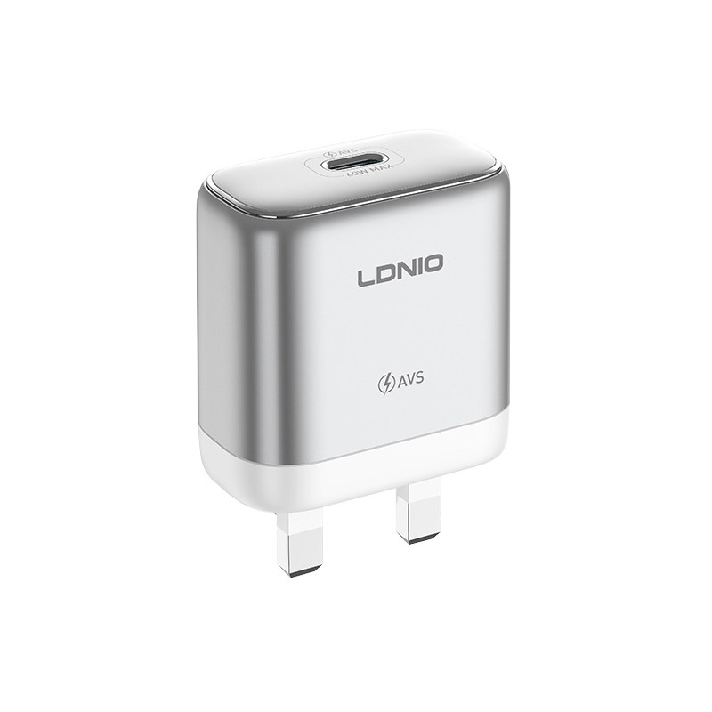 LDNIO英式英规60W氮化镓PD快充头
