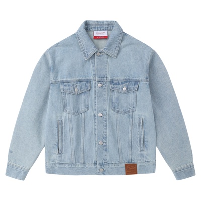 MN公牛队/湖人队百搭牛仔夹克男