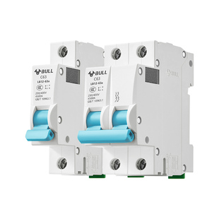 公牛空气开关断路器100a家用32a空开c63a塑壳1p2p三相3p电闸开关4