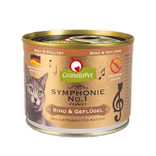 领养之家 德国交响乐罐GranataPet罐头金猫全价金交主食罐猫粮