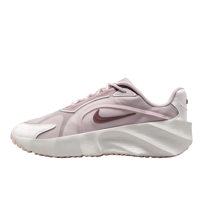 Nike耐克女鞋灰粉新款运动鞋AURA EDG厚底跑步鞋老爹鞋HQ7025-001