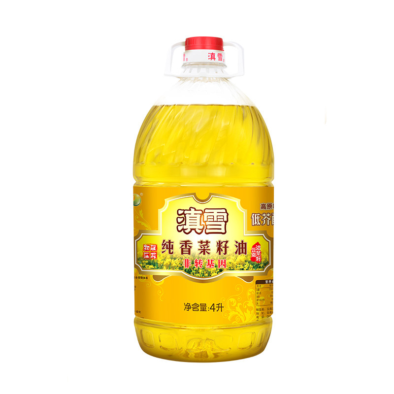 滇雪纯香菜籽油非转基因