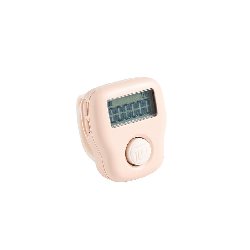 一心念数计数器手按电子带夜光戒指型新升级type-c充电手动记数器