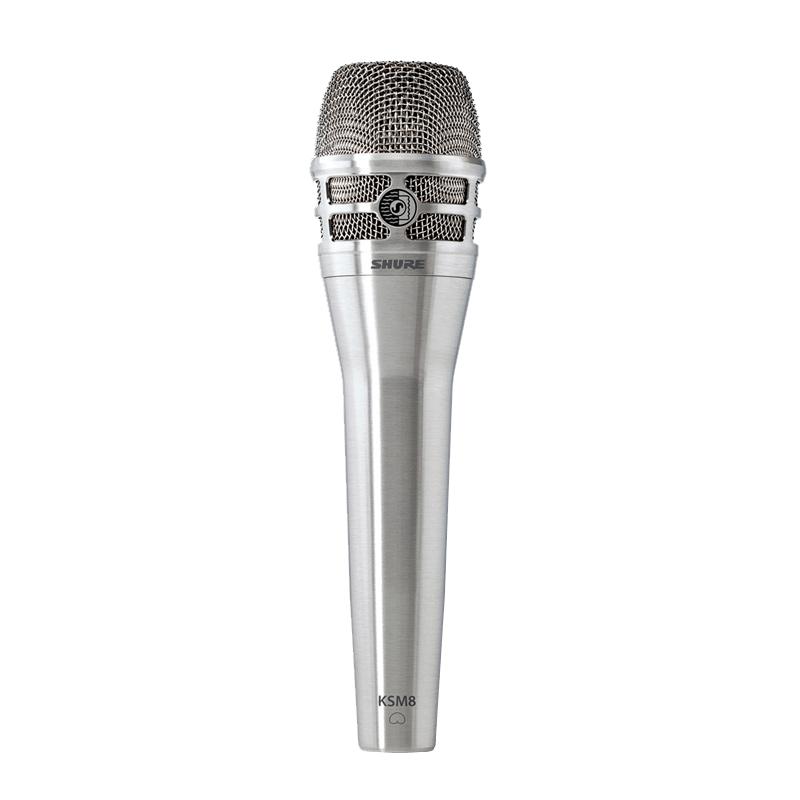 Shure/舒尔 KSM8双振膜动圈人声话筒专业舞台演出唱歌K歌麦克风