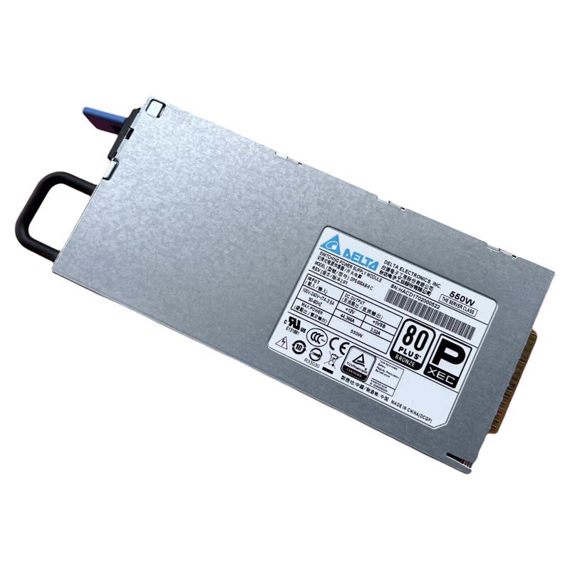 台达 2U服务器电源 DPS-500AB-9C 550W 通用9A B D E F