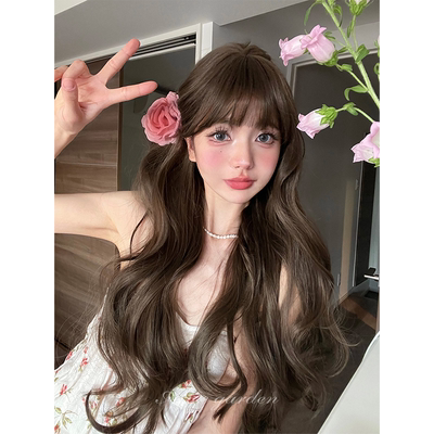自然齐刘海jk日常全头套