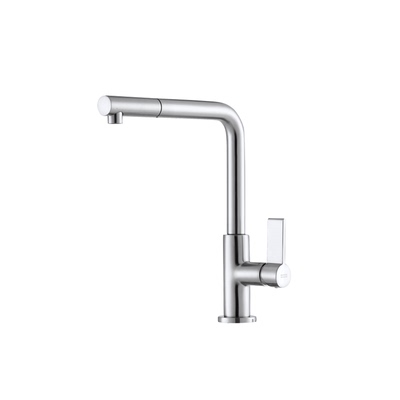 弗兰卡厨房全铜冷热旋转抽拉水槽