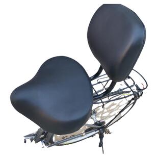 电动车车座子带靠背鞍座座包三轮车座垫加大座鞍健身车自行车坐垫