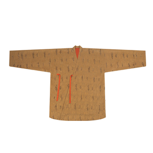 谜阿凰【湘叶北朝大褶】原创复原汉服上衣日常外套宽松风衣女秋冬