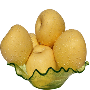 山东黄金帅刮泥沙苹果黄元帅金帅新鲜水果黄香蕉甜面5斤10斤包邮