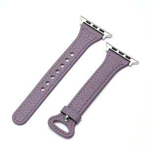 适用iwatch10表带applewatch9苹果S8夏S7个性6代SE手表5真皮4小众细S8女生46mm高级ultra智能iPhonewatch运动