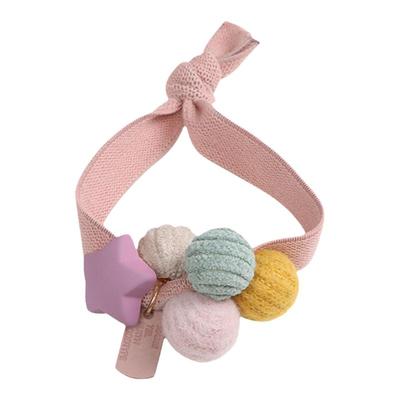 头绳网红气质发绳可爱五角星彩色