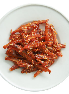 香辣小银鱼干海鲜零食