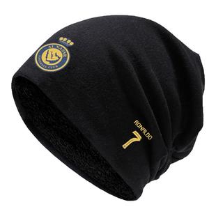 23-24利雅得胜利队C罗足球迷包头帽子男女防风休闲户外保暖套头帽