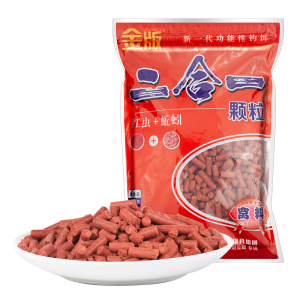 龙王恨红虫蚯蚓颗粒窝料